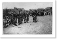 Historic Framed Print, Snake dance at Oraibe, [New Mexico],  17-7/8" x 21-7/8"