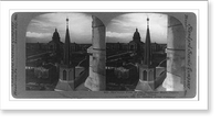 Historic Framed Print, Bird's-eye view of the handsome state capitol at Austin, Texas,  17-7/8" x 21-7/8"