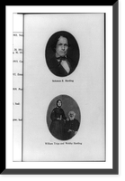 Solomon E. Harding and William Tripp and Welthy Harding, Historic Print