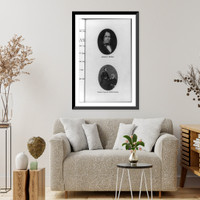 Solomon E. Harding and William Tripp and Welthy Harding, Historic Print