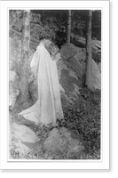 Historic Framed Print, [Shepherd boy with pipes],  17-7/8" x 21-7/8"