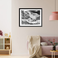 The voice of hope in the dawn, Vintage Print
