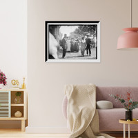 Historic Framed Print, At Polo Match - 6/13,  17-7/8" x 21-7/8"