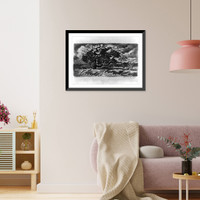 Historic Framed Print, Autumn wind,  17-7/8" x 21-7/8"