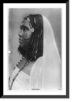 Sudanese woman, Antique Print