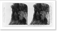 The tunnel leading under the Horseshoe" Falls, Niagara", Vintage Print