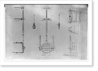 Historic Framed Print, Front view, water gate, Washington Aqueduct,  17-7/8" x 21-7/8" Historic Framed Print, Front view, water gate, Washington Aqueduct,  17-7/8" x 21-7/8"