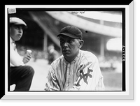 Historic Framed Print, LaRue Kirby, New York NL, at Polo Grounds, NY (baseball),  17-7/8" x 21-7/8"