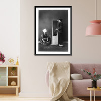 Two women washing and ironing, Japan Classic, Vintage Wall Art