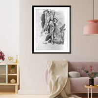Jonathan: I say, Mr. Wind, better late than never, but most of my guests are gone!"", Vintage Print