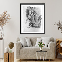 Jonathan: I say, Mr. Wind, better late than never, but most of my guests are gone!"", Vintage Print