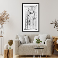 Historic Framed Print, Diagonal tie rods between main ribs, dome of [U.S.] Capitol,  17-7/8" x 21-7/8"