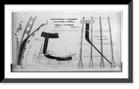 Development of stairway through ribs of coupola, dome of U.S. Capitol, Historic Reproduction
