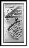 New dome, temporary roof over rotunda Classic, Antique Wall Art