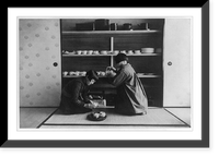 Primary school: Etiquette: How to serve tea, Vintage Print