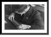 Commercial school (Middle school grade): Abacus (soroban) practice Classic, Vintage Print