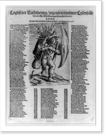 Englischer Bickelhering jetzo ein vornehmer Eysenh&auml;ndeler, Antique Print