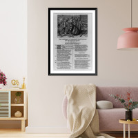 Op't vernietegen van't genaemde Engels Parlement door Olivier Cromwel hun Generael Classic, Antique Wall Art