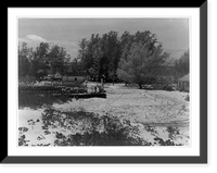 Gasoline drum storage area, Midway Island, N. Pacific, Antique Wall Art