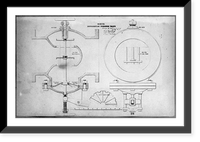 U.S.P.O. i.e., U.S. Post Office differential pressure valve Classic, Vintage Wall Art