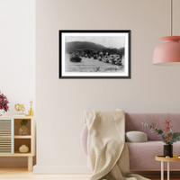 Mexican Revolution: El Coronal Dieguez disponindo. Balamotal, Vintage Wall Art
