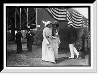 Historic Framed Print, Edith Kane and Mrs. J. Doug Robinson,  17-7/8" x 21-7/8"