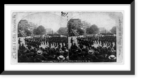 Historic Framed Print, Washington, Sept. 20th, 1892. Grand Review G.A.R.,  17-7/8" x 21-7/8"