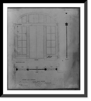 Screen across corridor under Senate Gallery Classic, Historic Print