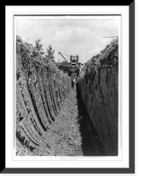 Historic Framed Print, [The Big Inch Pipeline under construction] - 3,  17-7/8" x 21-7/8"