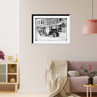 German fire engine, Germany Classic, Historic Print
