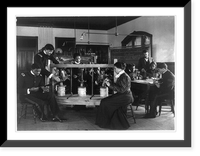 The cheese press screw - students studying agricultural sciences, Hampton Institute, Hampton, Virginia, Vintage Wall Art