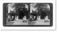 Tomb of America's greatest citizen, Washington, at Mount Vernon, Virginia, Vintage Wall Art