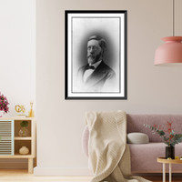 Historic Framed Print, Adams Sherman Hill,  17-7/8" x 21-7/8"