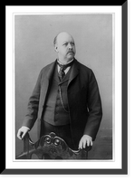 Historic Framed Print, [Thomas B. Reed, half-length portrait, standing, facing right],  17-7/8" x 21-7/8"