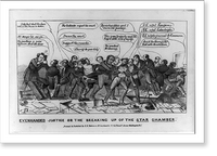 Evenhanded justice of the breaking up of the star chamber, Vintage Poster