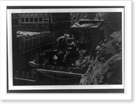 Historic Framed Print, [Construction of Boulder Dam, Boulder City, Nevada. A transit mixer placing concrete],  17-7/8" x 21-7/8"
