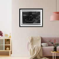 Historic Framed Print, [Construction of Boulder Dam, Boulder City, Nevada. A transit mixer placing concrete],  17-7/8" x 21-7/8"