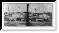 Historic Framed Print, West wing,  17-7/8" x 21-7/8"
