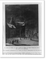 La com&egrave;te de Halley, en 1682, Antique Wall Art