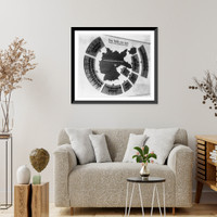 Historic Framed Print, Das Reich vor 1933; Wehrlos unter hochger&uuml;stete Staaten. und dagegen begann der F&uuml;hrer seinen Kampf,  17-7/8" x 21-7/8"