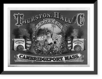 Thurston, Hall and Co., manufacturers of crackers, Cambridgeport, Mass, Antique Print