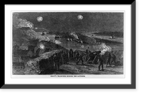 Grant's transports running the batteries, Historic Print