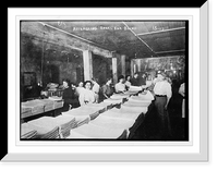 Historic Framed Print, Assembling books for blind,  17-7/8" x 21-7/8"