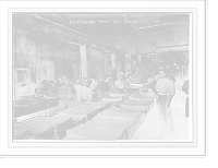 Historic Framed Print, Assembling books for blind,  17-7/8" x 21-7/8"