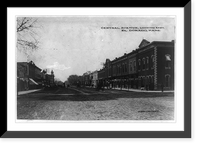 Central Avenue, looking east, El Dorado, Kans, Antique Poster