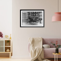 Florist truck - early model, Chicago, Illinois, Vintage Poster