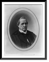 Historic Framed Print, [Nathan Clifford, Associate Justice, Supreme Court, half-length portrait, facing right],  17-7/8" x 21-7/8"