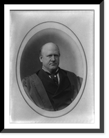 Historic Framed Print, [John M. Harlan, Associate Justice, Supreme Court, half-length portrait, facing right],  17-7/8" x 21-7/8"