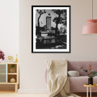 The German pavilion at the Paris International Exposition, Albert Speer, architect Classic, Vintage Wall Art