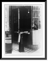 Turnstile and ticket booth of Trans-Lux Theatre, 58th St. and Madison Ave., New York City, Antique Poster